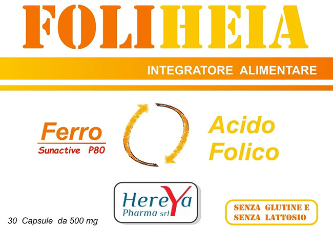 FOLIHEIA 30CPS 500MG
