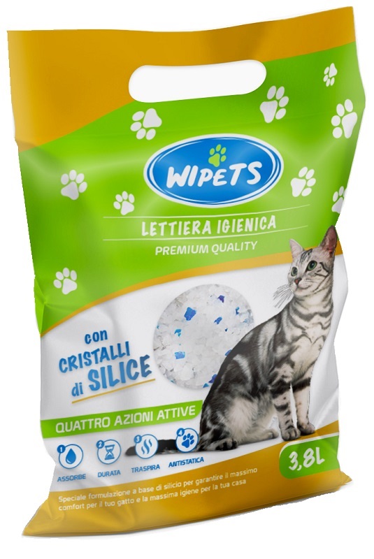 LETTIERA IGIENICA 3,8L WIPETS