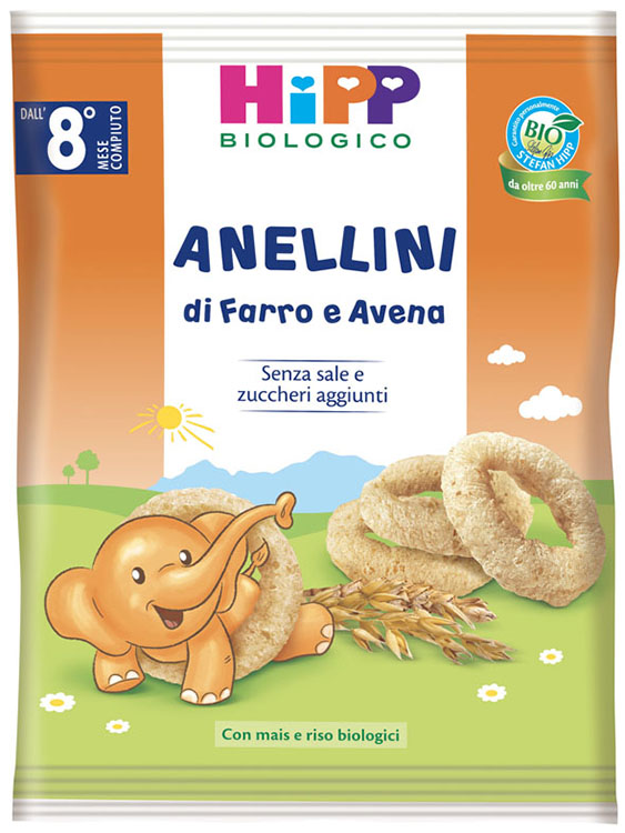 HIPP ANELLINI FARRO AVENA 30G