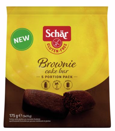 SCHAR Brownies Cake Bar 175g