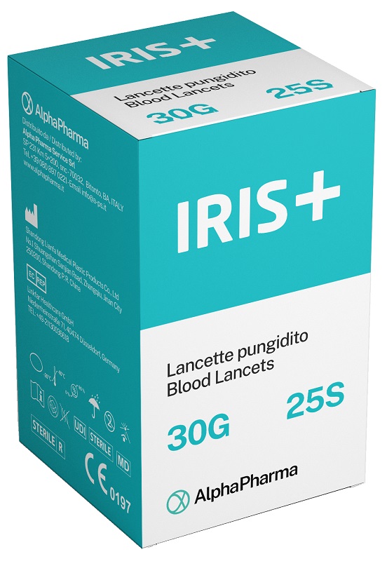 IRIS+ LANCETTE PUNGIDITO 25PZ