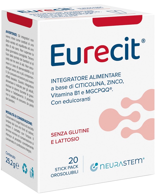 EURECIT 20 Stick Pack Orosol.