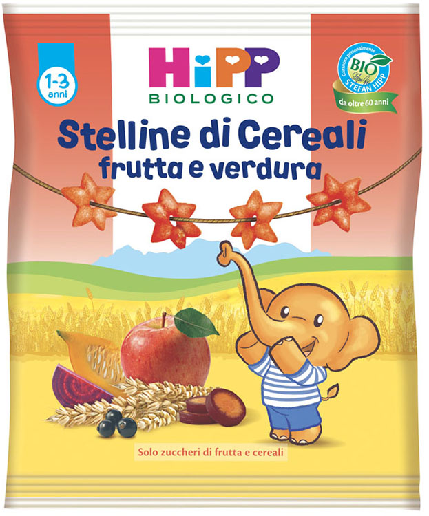 HIPP BIO STELLINE FRUT/VERD30G