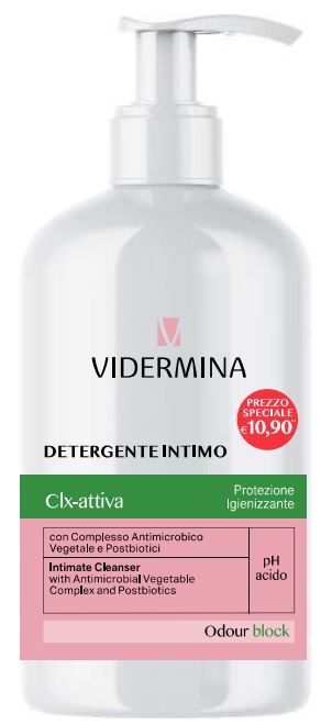 VIDERMINA CLX ATTIVA DETERGENTE INTIMO QUOTIDIANO 500ML