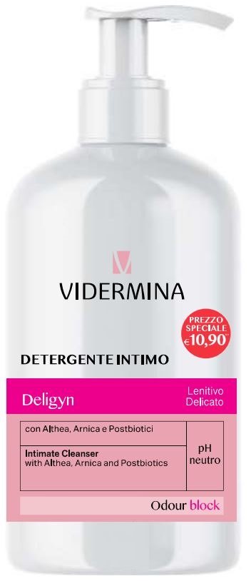 VIDERMINA DELIGYN 500ML Detergente intimo delicato per prurito rossore bruciore