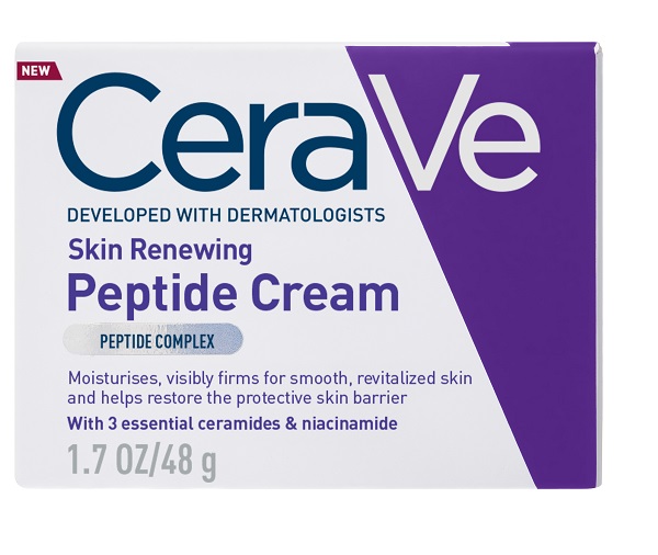 CERAVE SKIN RENEWING Crema Viso con Peptidi Idratante Rassodante 48g