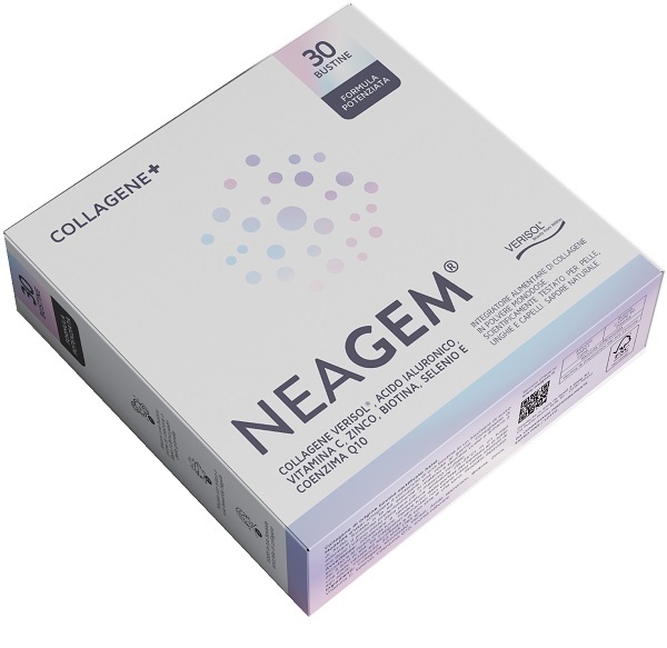 Neagem Collagene + 30 Bustine - Integratore per Pelle Capelli e Unghie