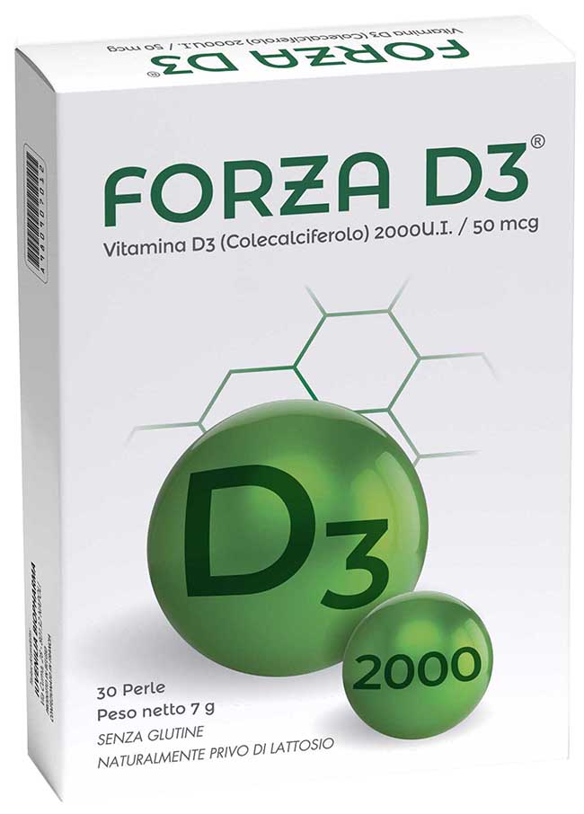 FORZA D3 30 Cps Soft gel