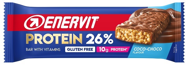 ENERVIT Sport Barr.26%Choco40g