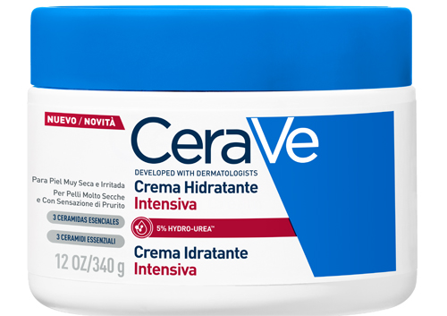 Cerave Crema Idratante Intensiva 340 g - Crema per Pelle Molto Secca