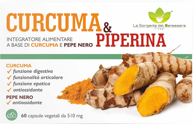 CURCUMA PIPERINA 60 Cps LIS
