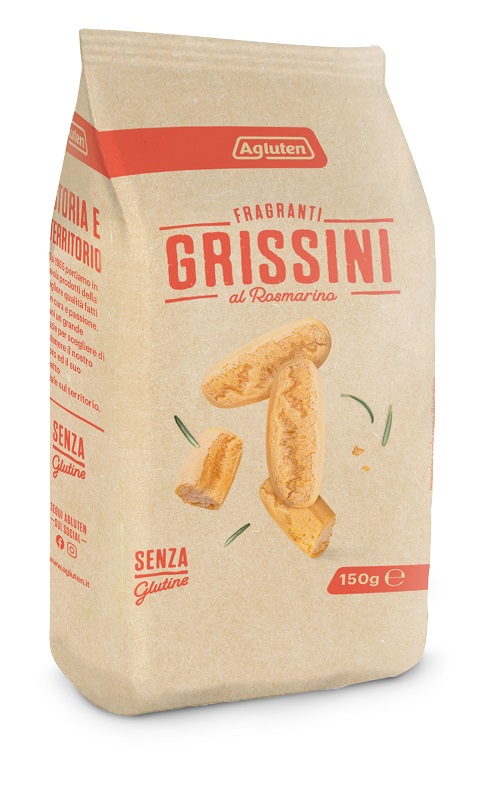 AGLUTEN Grissini Rosmarino150g