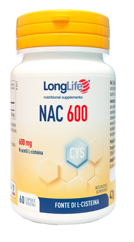 LONGLIFE NAC 600 60 Capsule