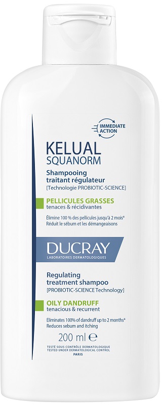 KELUAL SQUANORM SHAMPOO ANTIFORFORA CAPELLI GRASSI 200ML
