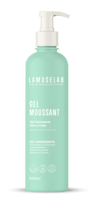 LAMUSELAB Gel Moussant 500ml