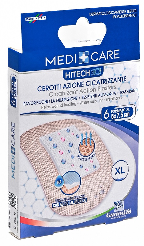 CEROTTI CICATRIZZANTI 7,5X5 6P