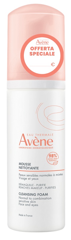 AVENE MOUSSE DET TP 150ML