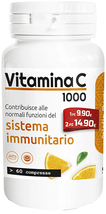 SANAVITA VITAMINA C 1000 60 Compresse - Integratore a supporto del sistema immunitario