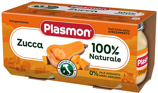 PLASMON OMOG ZUCCA 2X80G