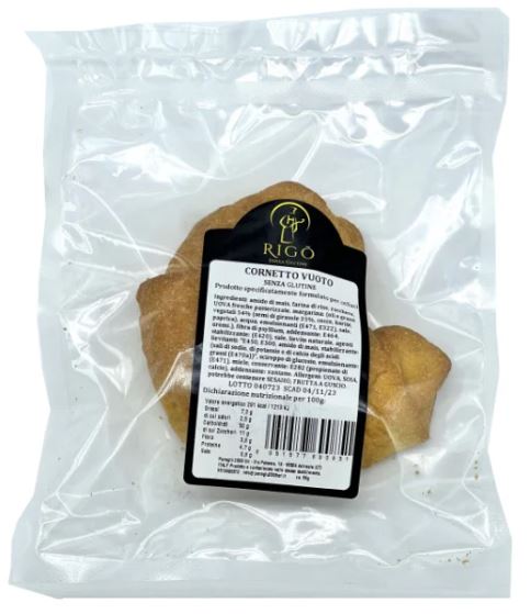 RIGO'Cornetto Vuoto S/L 85g