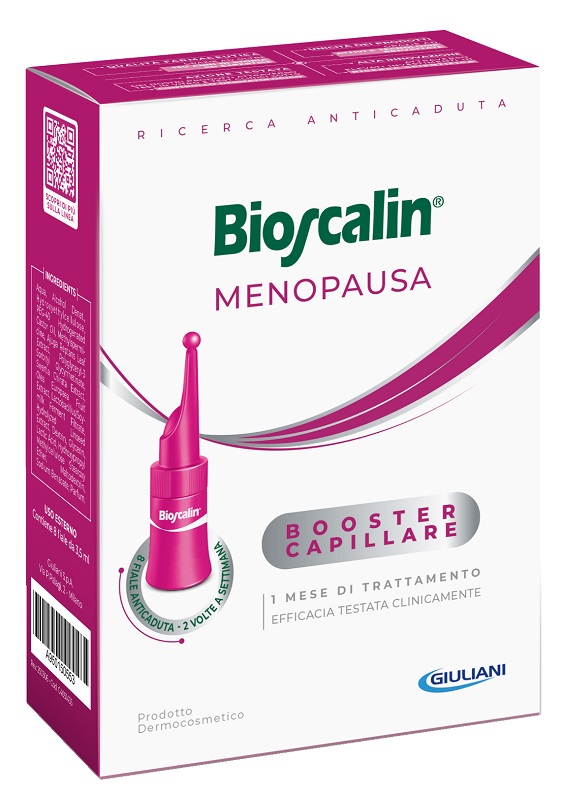BIOSCALIN MENOPAUSA 8 Fiale per capelli