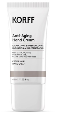 KORFF ANTI AGING HAND CREAM Crema mani idratante rigenerante 40ml