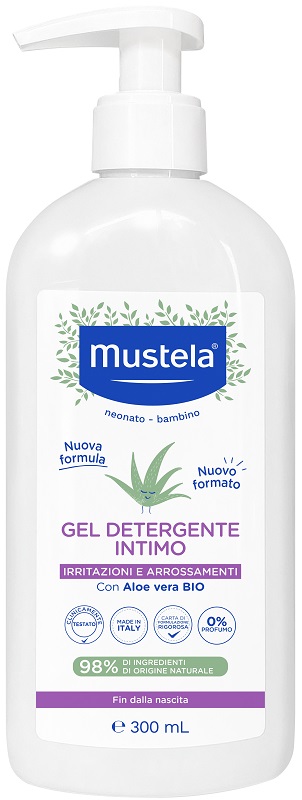 MUSTELA Gel Detergente Intimo Quotidiano in caso di arrossamenti 300ml