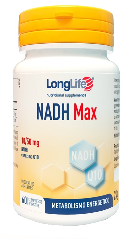LONGLIFE NADH MAX 60 Compresse