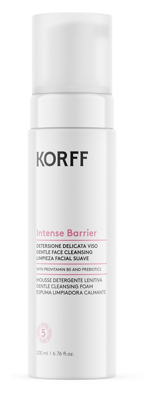 INTENSE BARRIER MOUSSE DETERGENTE LENITIVA PER PELLI SECCHE E SENSIBILI 200ML