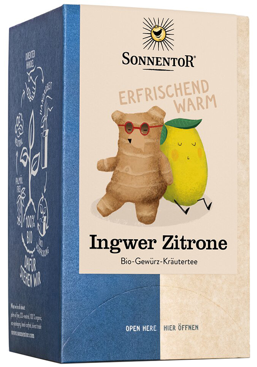 SONNENTOR INFUSO ZENZERO-LIMON