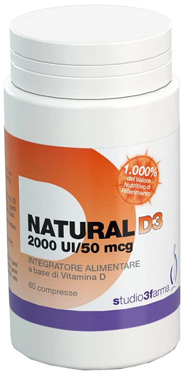 NATURAL D3 60CPR