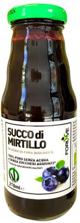 FORLIVE Succo Mirtillo Bio210l