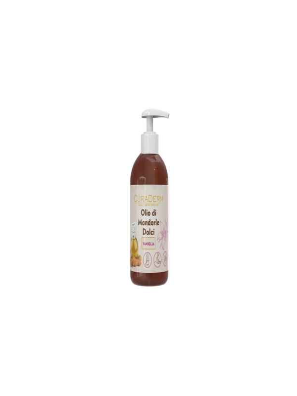 OLIO DI MANDORLE DOLCI VANIGLIA - Emolliente Nutriente Lenitivo