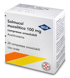 SOLMUCOL MUCOLITICO 24CPR100MG