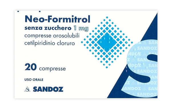 NEOFORMITROL 20CPR OROSOL S/Z