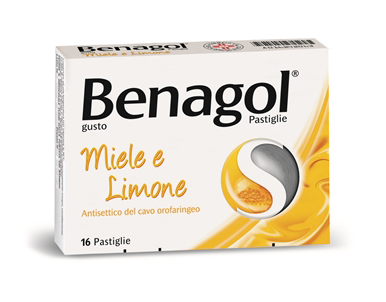 BENAGOL 16 PASTIGLIE MIELE LIMONE