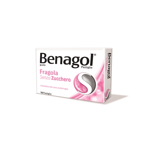 BENAGOL 16 PASTIGLIE FRAGOLA SENZA ZUCCHERO
