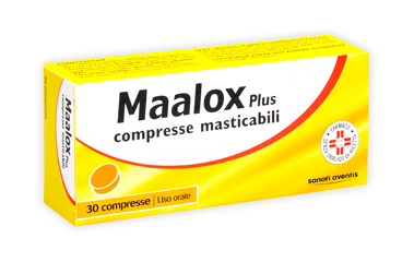 MAALOX PLUS 30CPR MAST