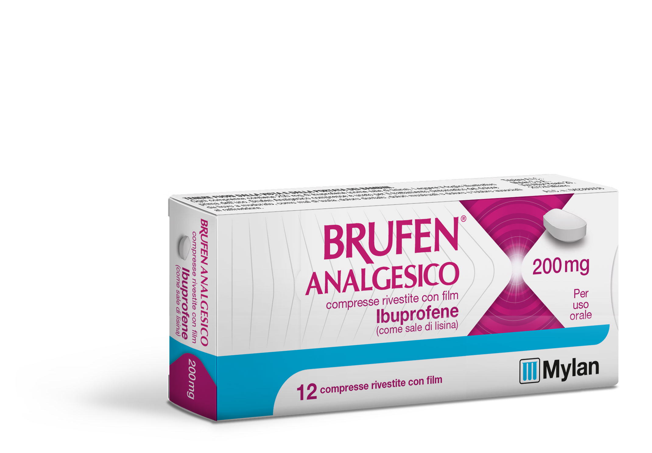 BRUFEN ANALGES 12CPR RIV 200MG