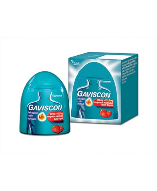 GAVISCON 16CPR FRAG250+133,5MG