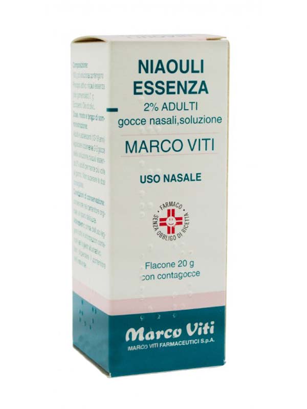 NIAOULI ESSENZA MV 2% GTT 20G