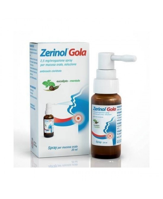 ZERINOL GOLA SPRAY FL 20ML