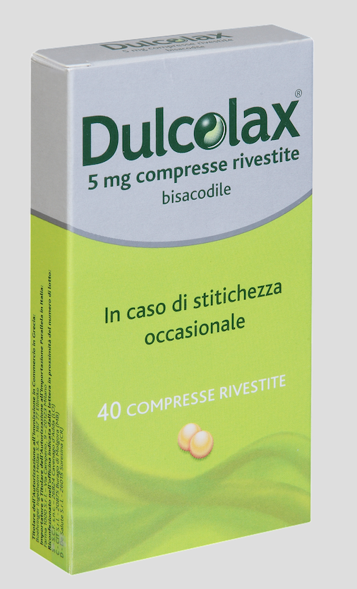 DULCOLAX 40CPR RIV 5MG