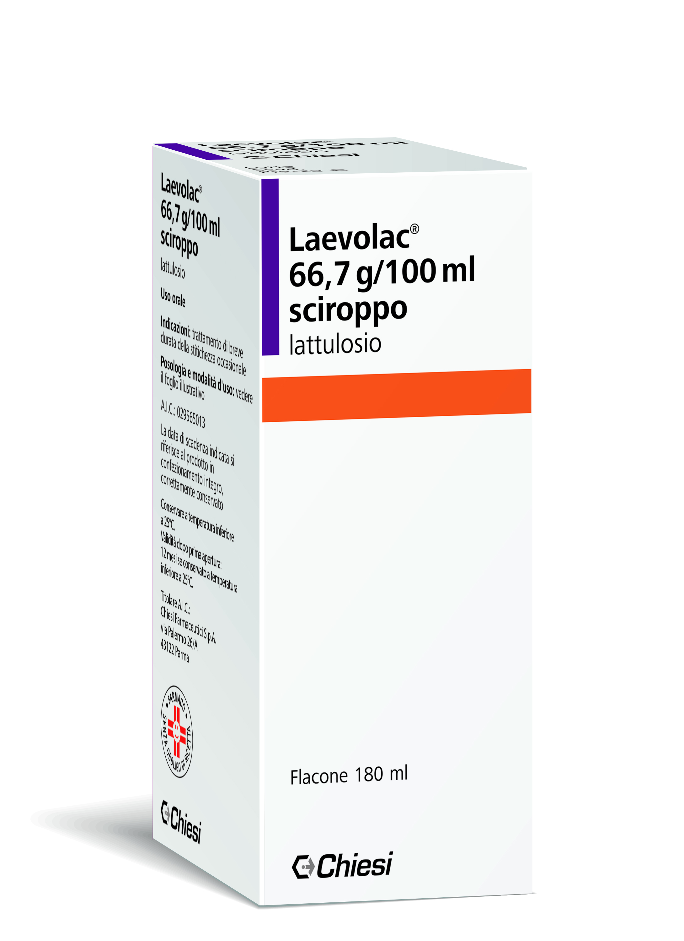 LAEVOLAC SCIR 180ML 66,7%