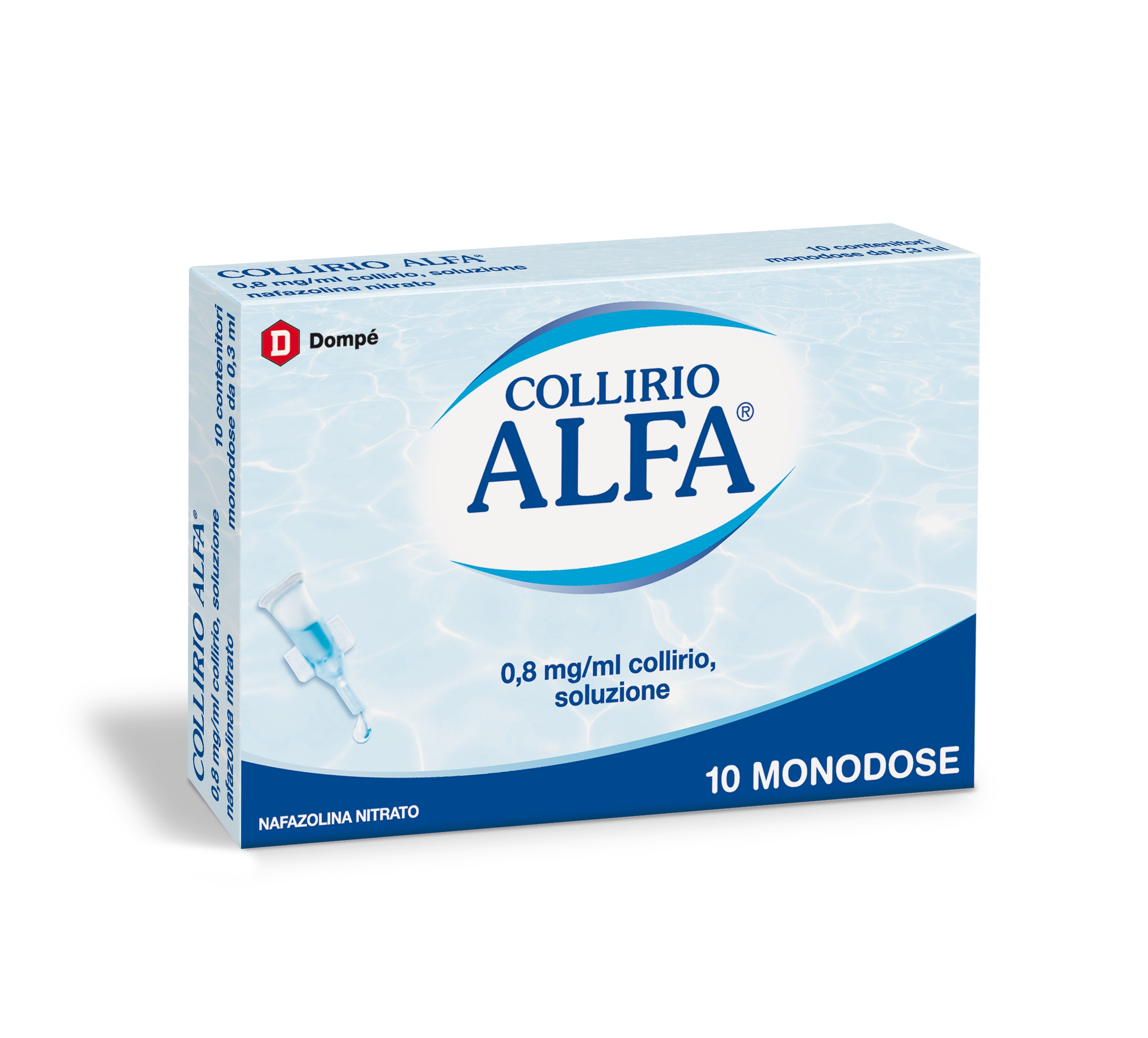 COLLIRIO ALFA DECONGESTIONANTE 10 CONTENITORI 0,3ML