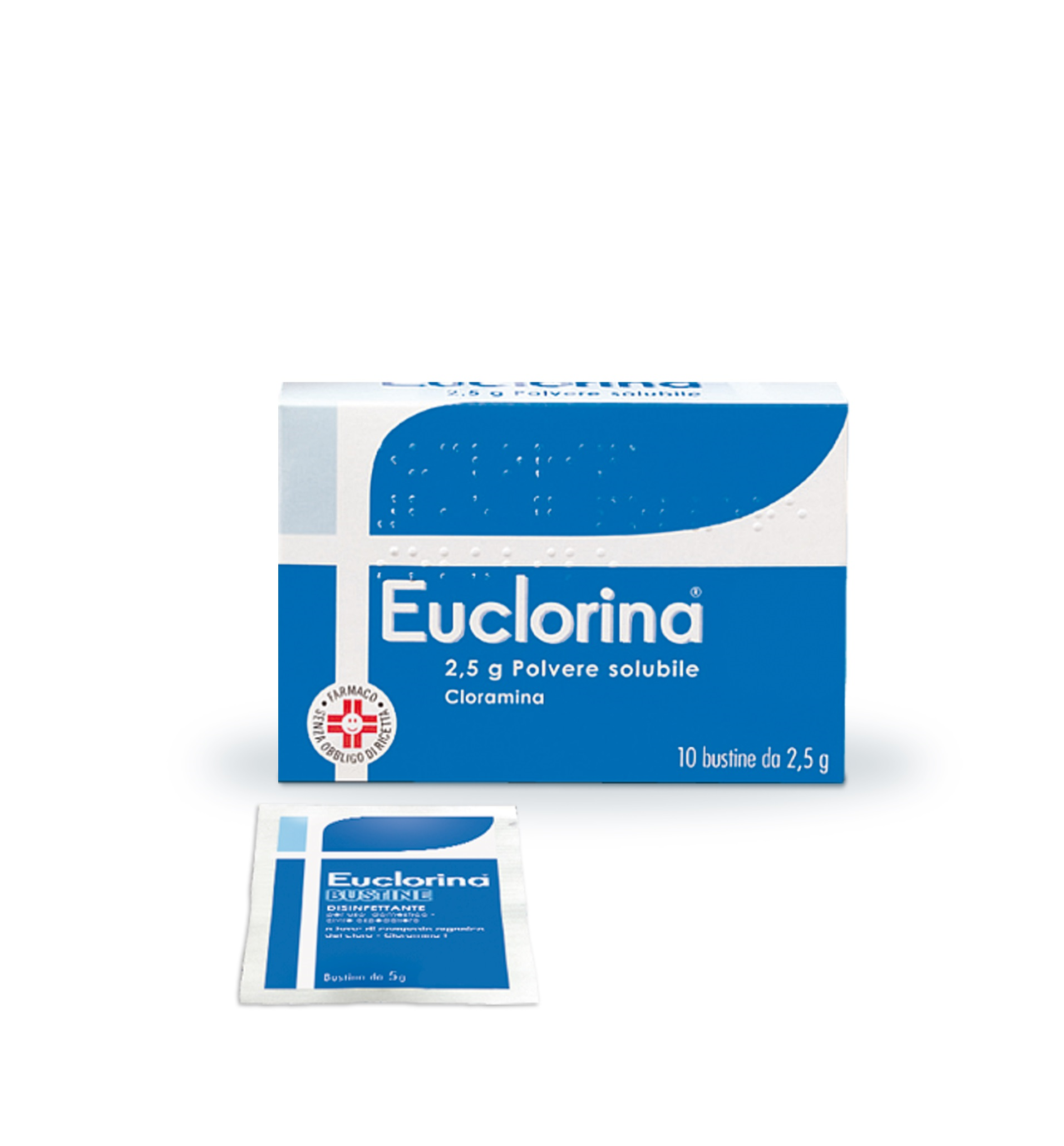 EUCLORINA POLV SOL 10BUST 2,5G