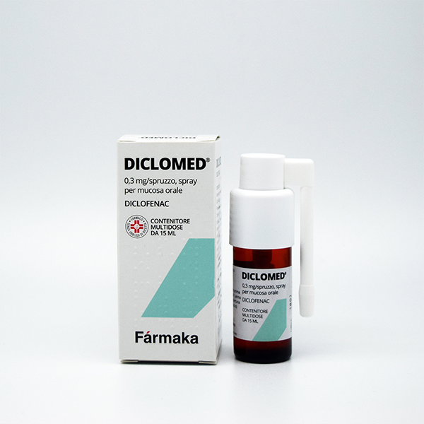 DICLOMED SPRAY 15ML 0,3MG/DOSE