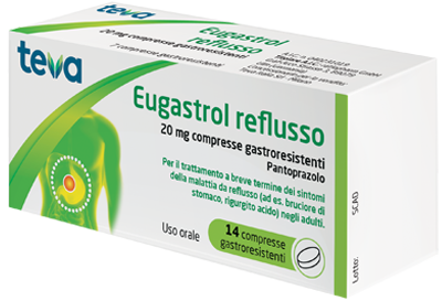 EUGASTROL REFLUSSO 14CPR 20MG