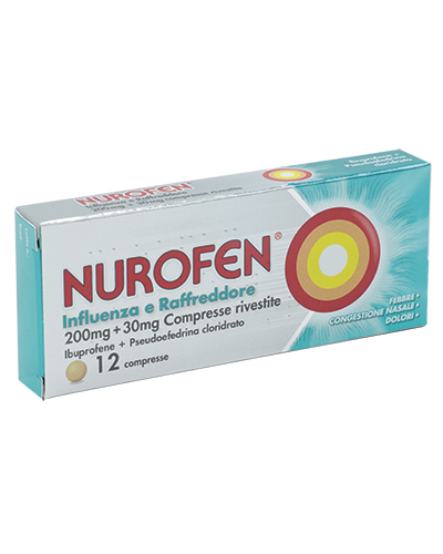 NUROFEN INFLUENZA RAFFREDDORE 12 COMPRESSE