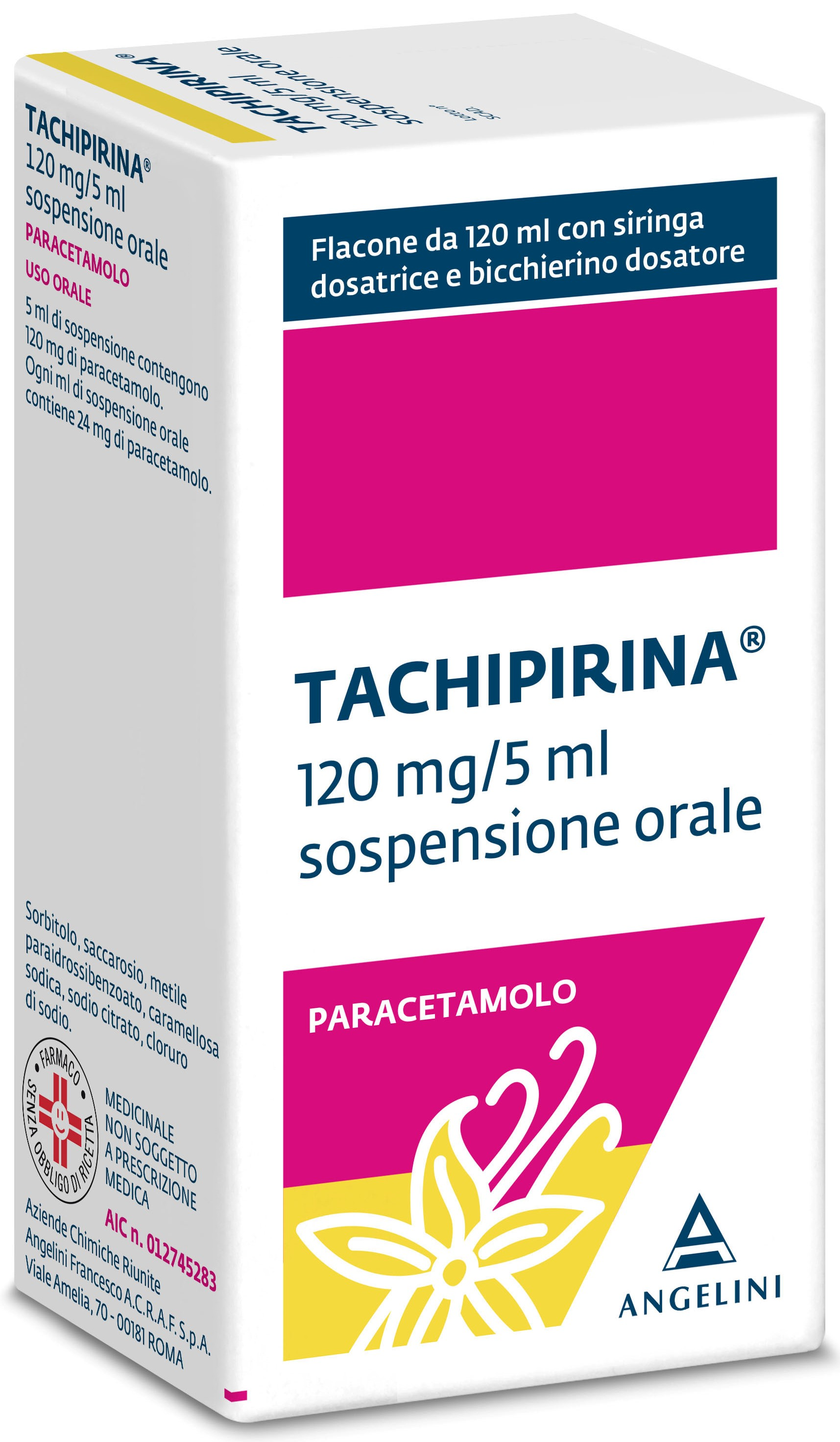 TACHIPIRINA SOSP 120ML VAN/CAR